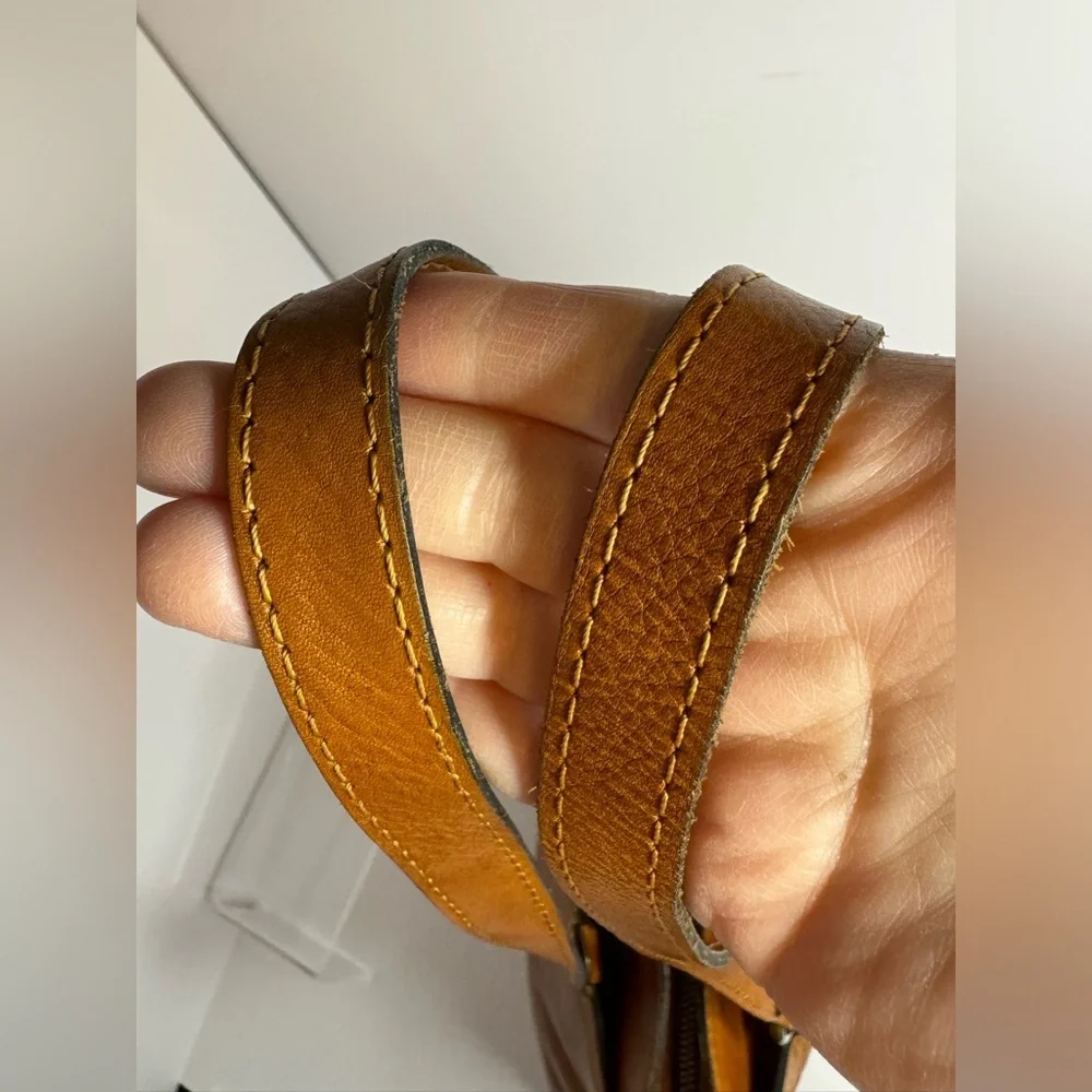 #151 Patricia Nash Florence Poppy Tooled Floral Leather Shoulder Tote Bag - Picture 7 of 16